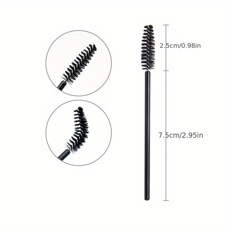25 pcs Wimpernbürstenset - Flexible Mascara -Zauberstäbe