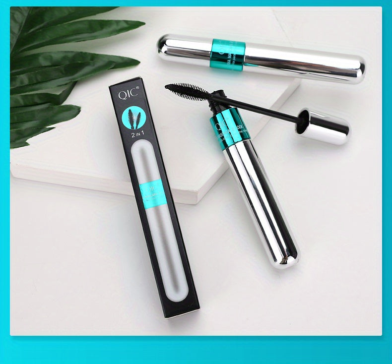 2-in-1 Doppelkopf-Mascara – Wasserfest & Volumengebend