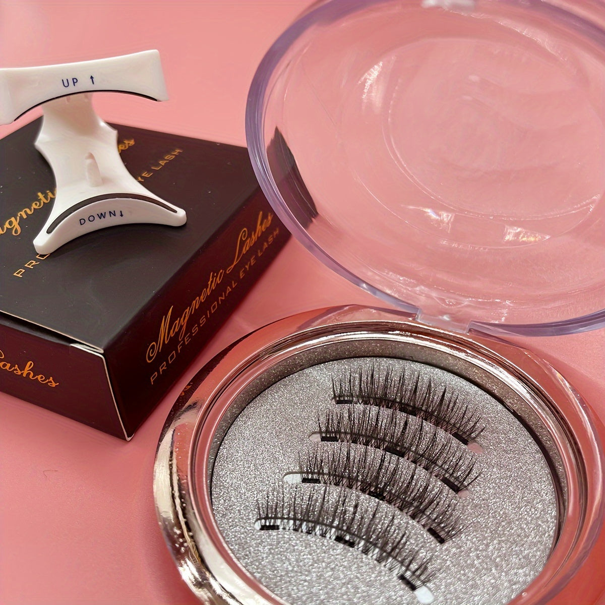 Magnetische False Lashes Kit - wiederverwendbar mit Applikator