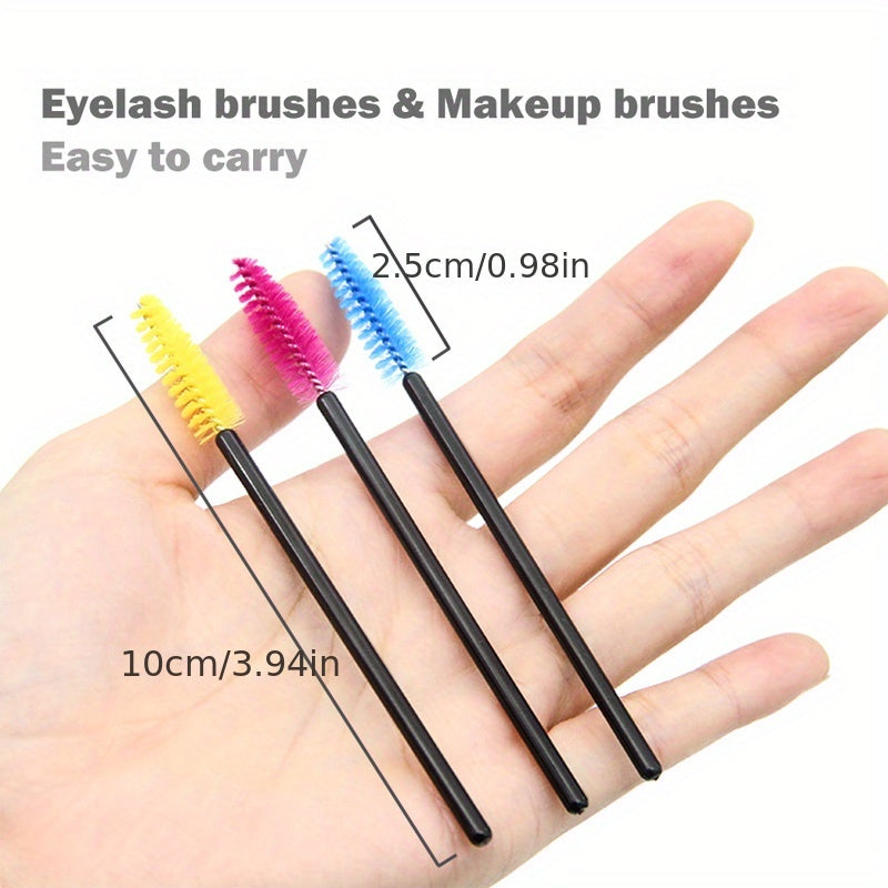 25 pcs Wimpernbürstenset - Flexible Mascara -Zauberstäbe