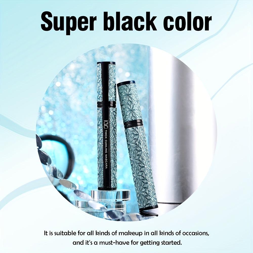 3er-Pack schwarze Mascara – 4D Fiber & Wasserdicht