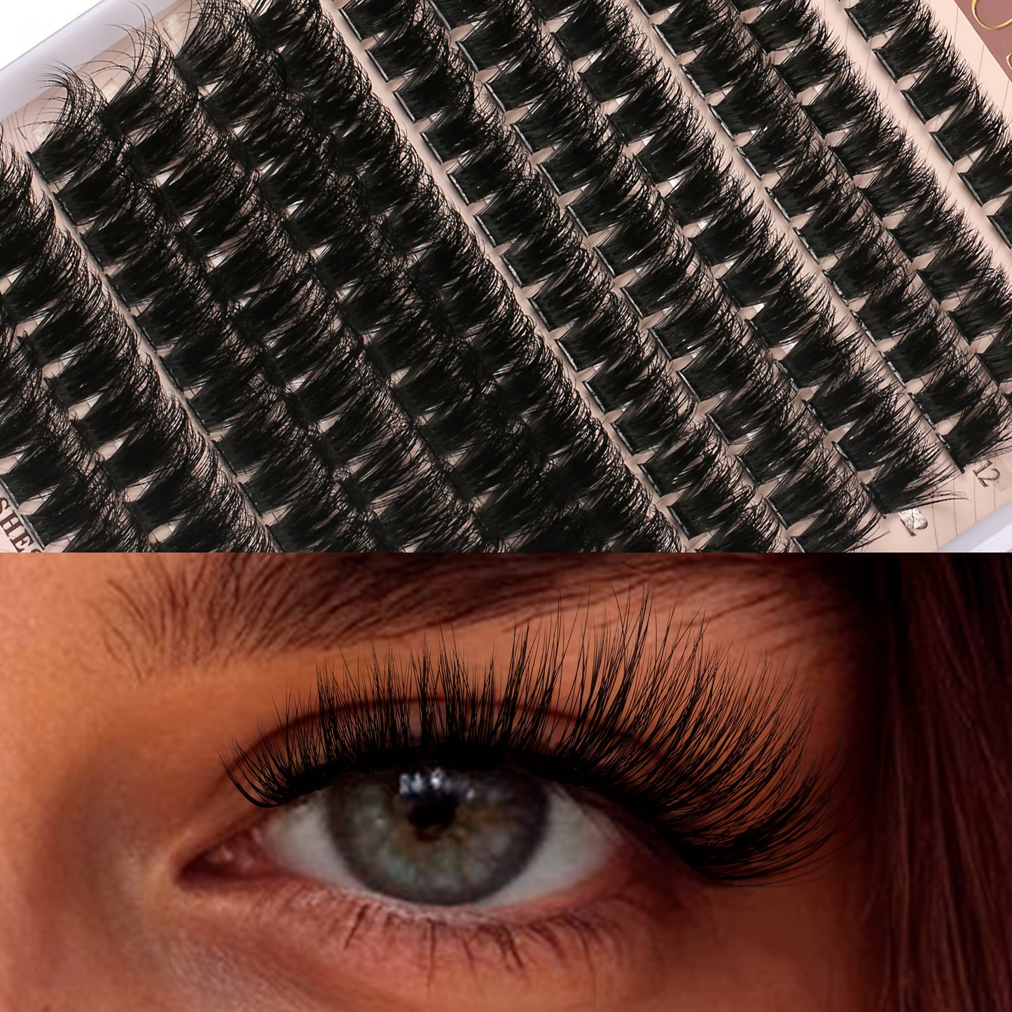 Teilwimpern – Einfaches Volumen & Nahtlose Kleidung
