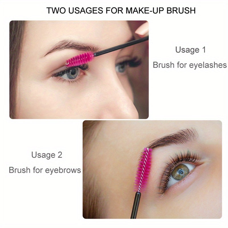 25 pcs Wimpernbürstenset - Flexible Mascara -Zauberstäbe