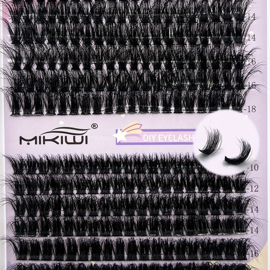 Mikiwilash DIY Lash Extension Kit-flauschiger D-Curl