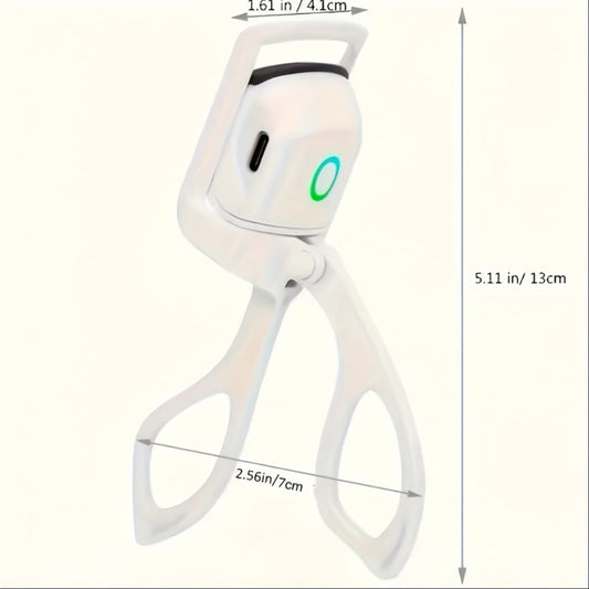 Pinke USB-Wimpernzange mit Heizung – Sanft & Lang anhaltende