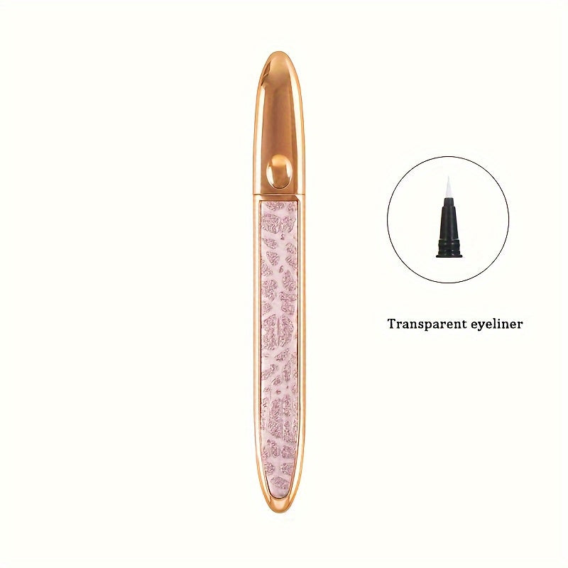 2-in-1 selbstklebender Eyeliner Stift-Luxus goldenes Design