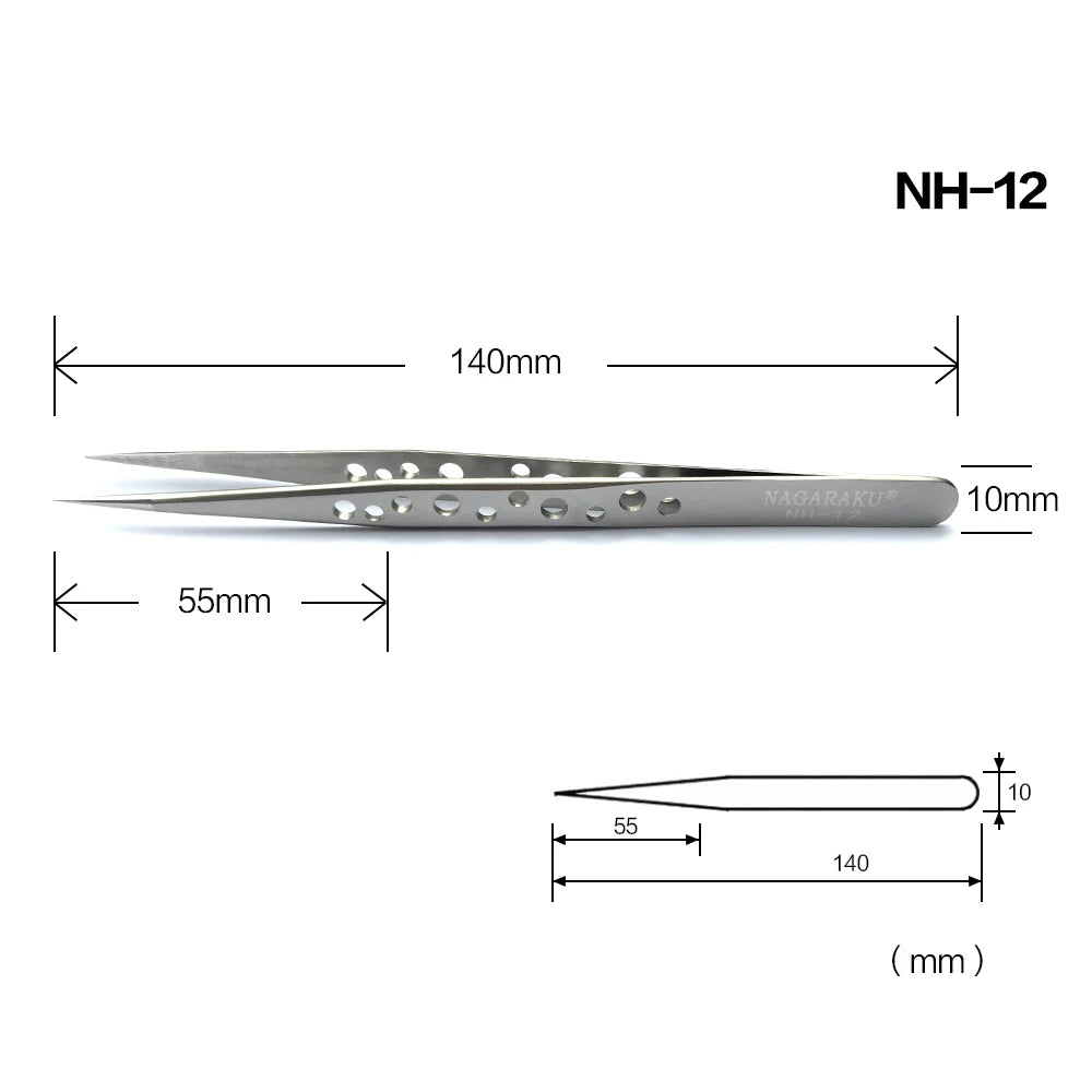 NAGARAKU Wimpern & Pinzetten-Set – 2 Paar + Werkzeug
