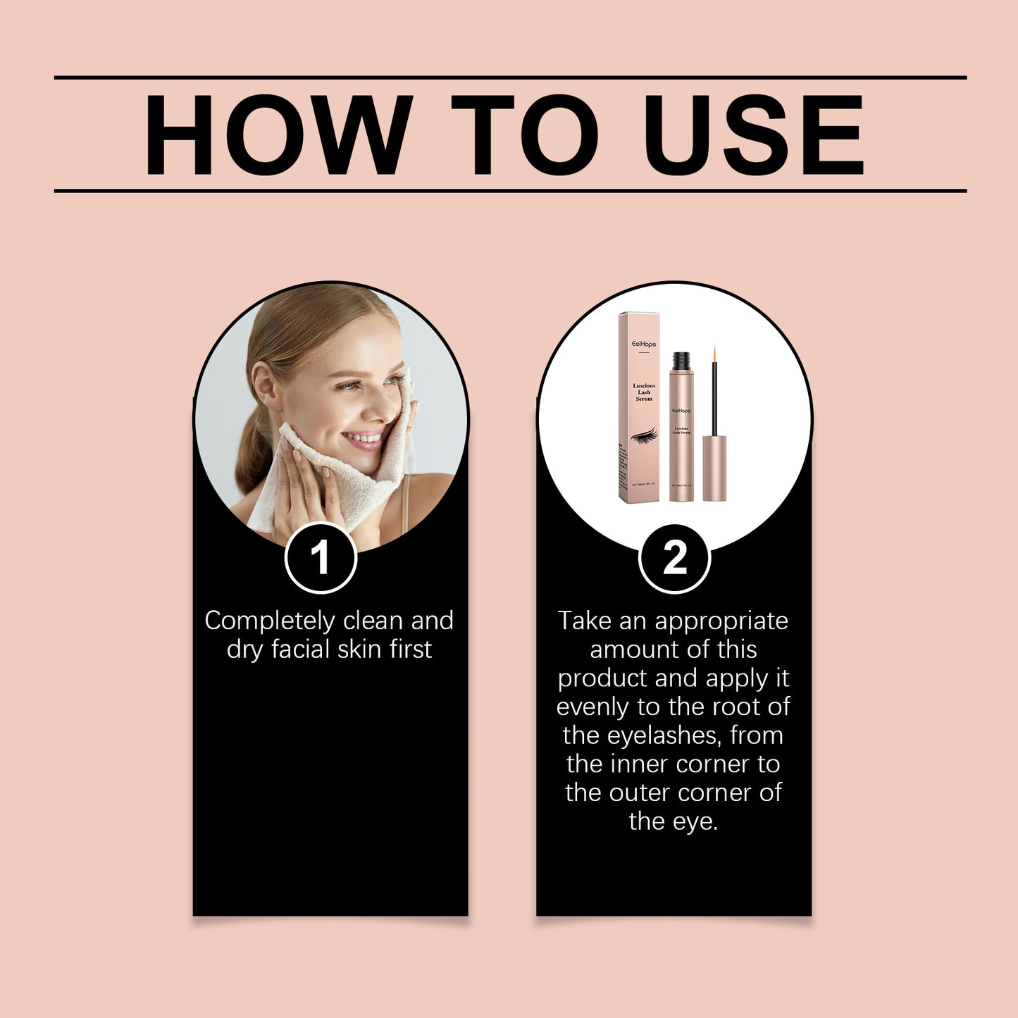 Wimpernwachstumsserum – Lifting & Nährende Formel