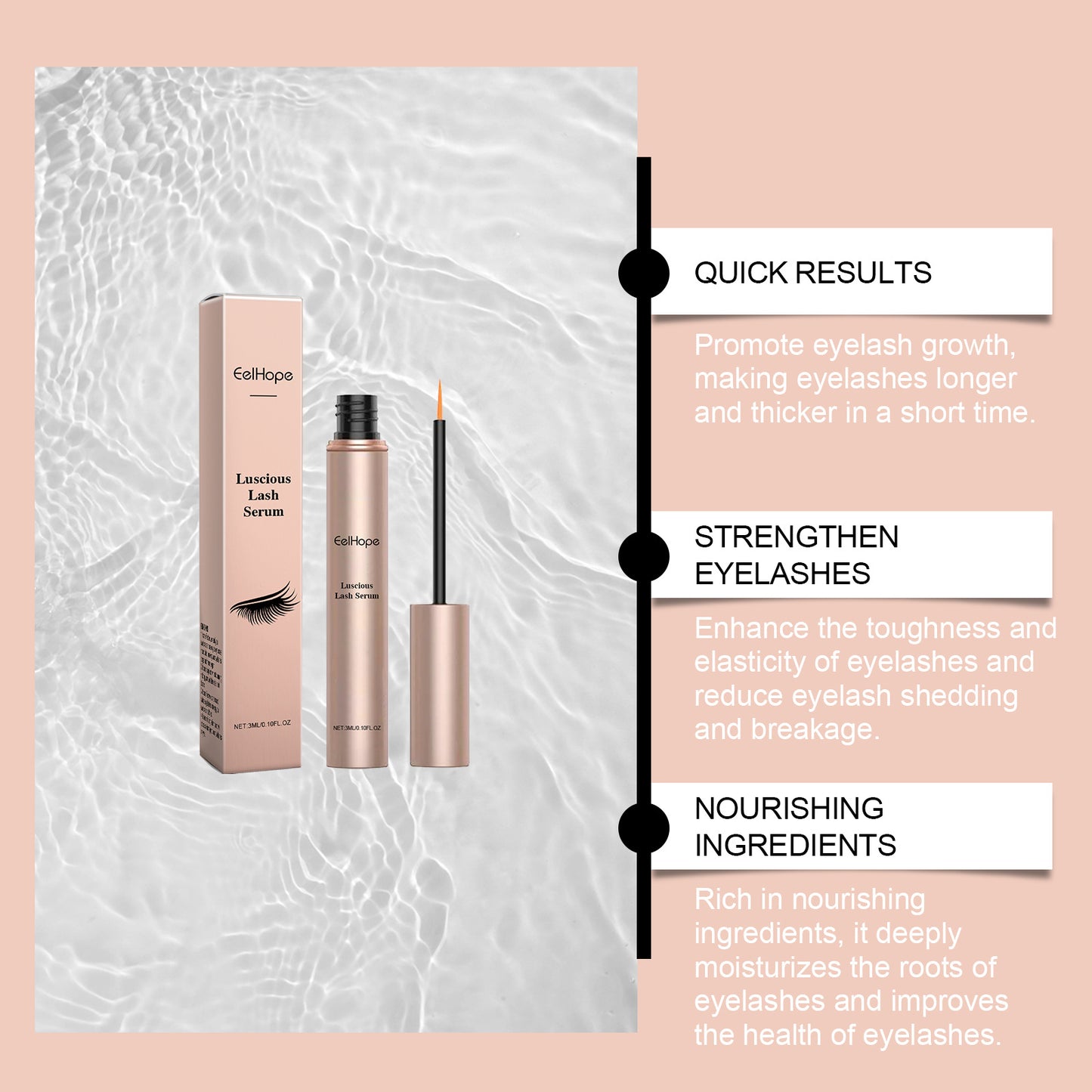 Wimpernwachstumsserum – Lifting & Nährende Formel