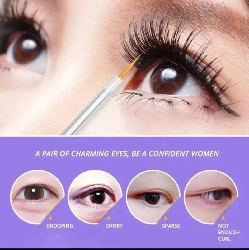 Wimpernserum für schnelles Wachstum – Verlängerung & Lockenpflege