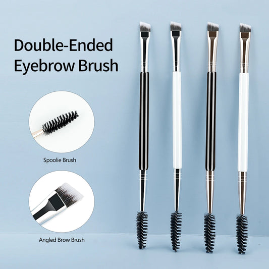 Augenbrauenpinsel mit zwei Enden & Wimpernkamm – 2-in-1-Tool