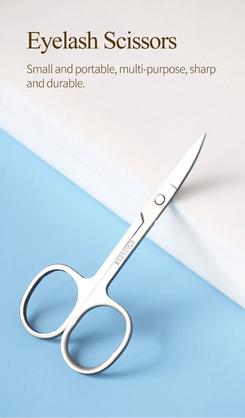 Song Lashes Edelstahlschere - Präzisions -Wimpernwerkzeug