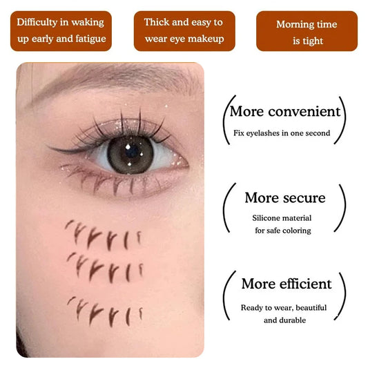 DIY Wimpernversiegelungsset – Untere Wimpernverlängerung & Eyeliner-Werkzeug