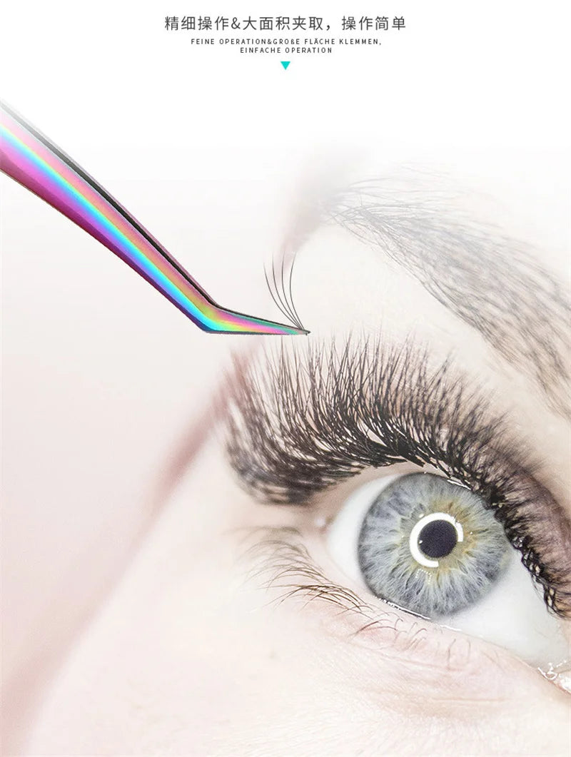 5pcs Lash -Pinzetten -Set - Präzisionswerkzeuge für Erweiterungen