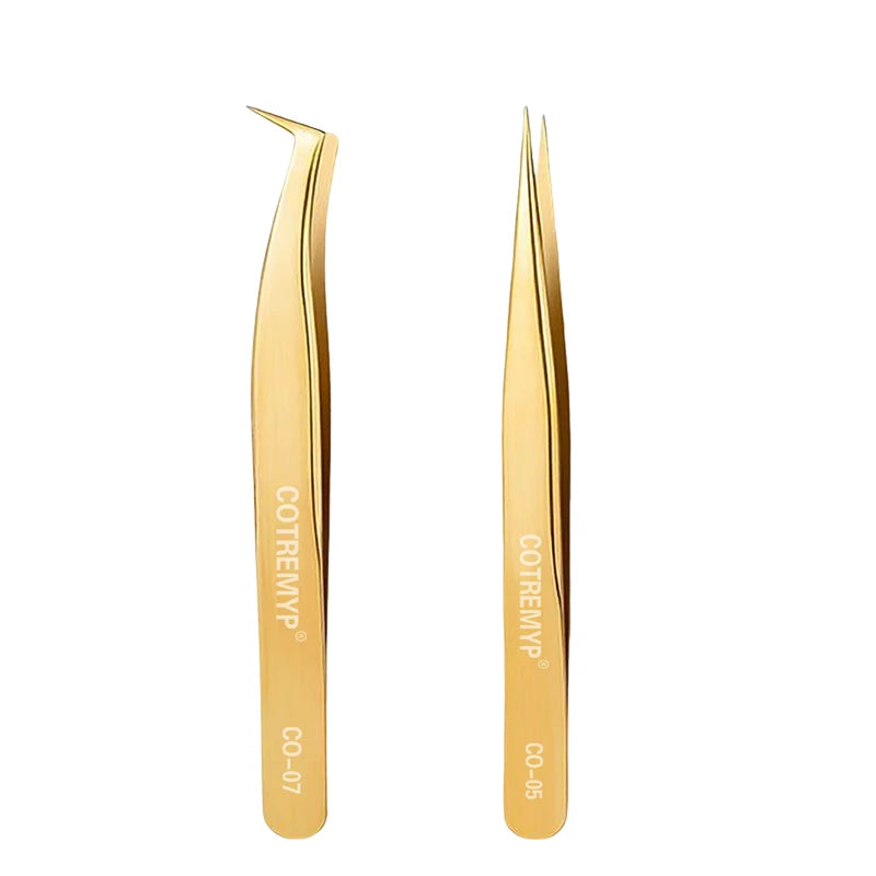 Precision Lash -Pinzetten - Werkzeug aus Edelstahl -Applikator