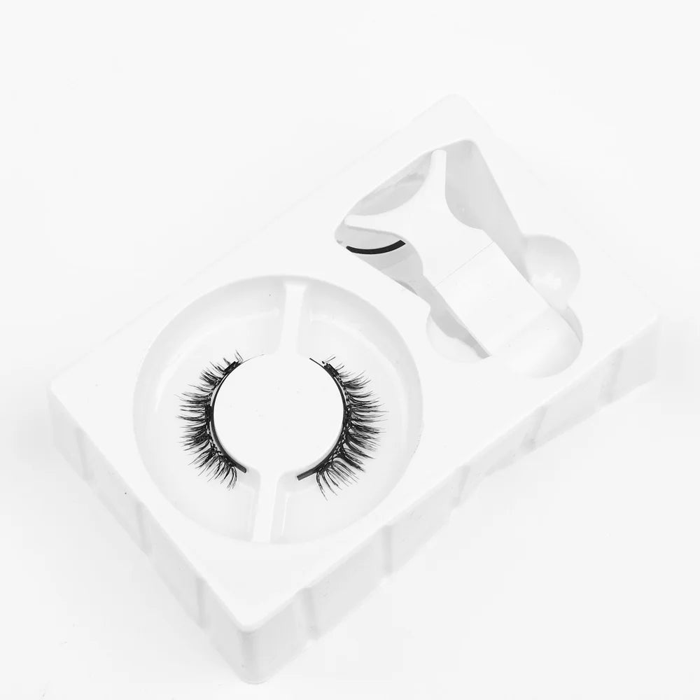 Magnetischer Wimpern Curler -Set - wiederverwendbare 3D -schwarze Wimpern