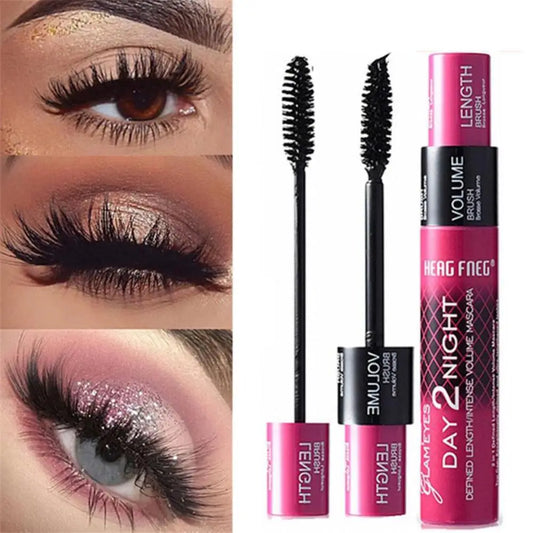 Schwarze Curled Mascara – Verlängerung, Volumen & Wasserdicht