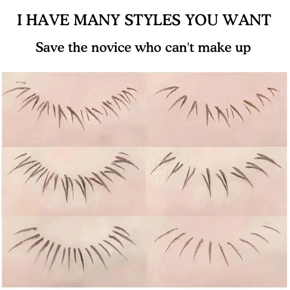 DIY Wimpernversiegelungsset – Untere Wimpernverlängerung & Eyeliner-Werkzeug