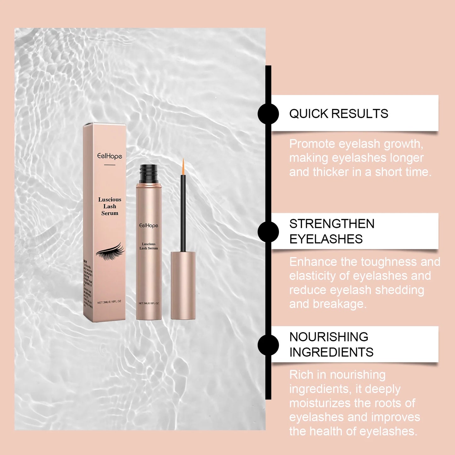 Wimpernwachstumsserum – Lifting & Nährende Formel