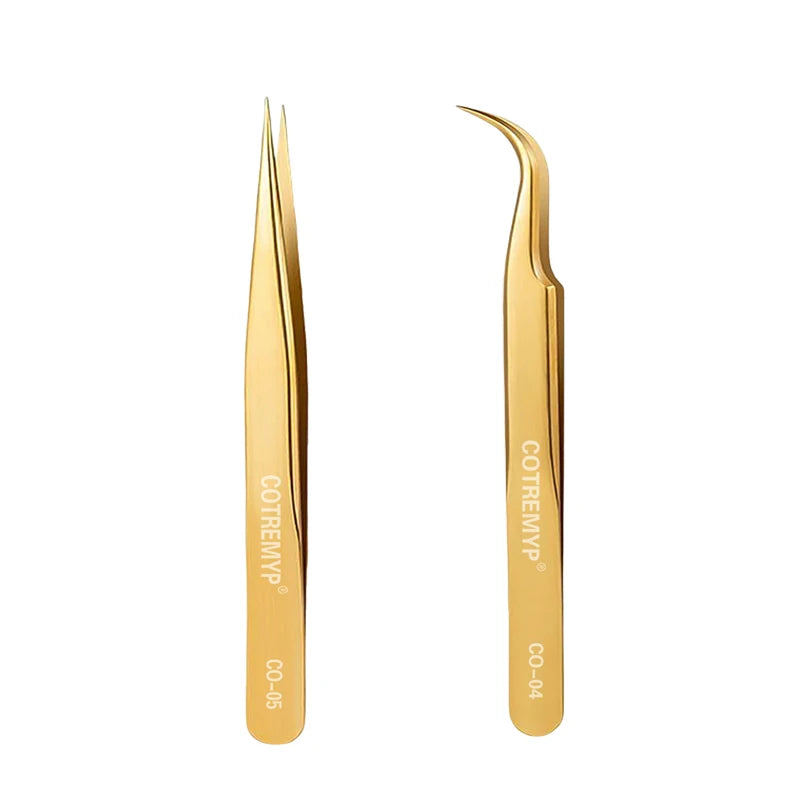 Precision Lash -Pinzetten - Werkzeug aus Edelstahl -Applikator