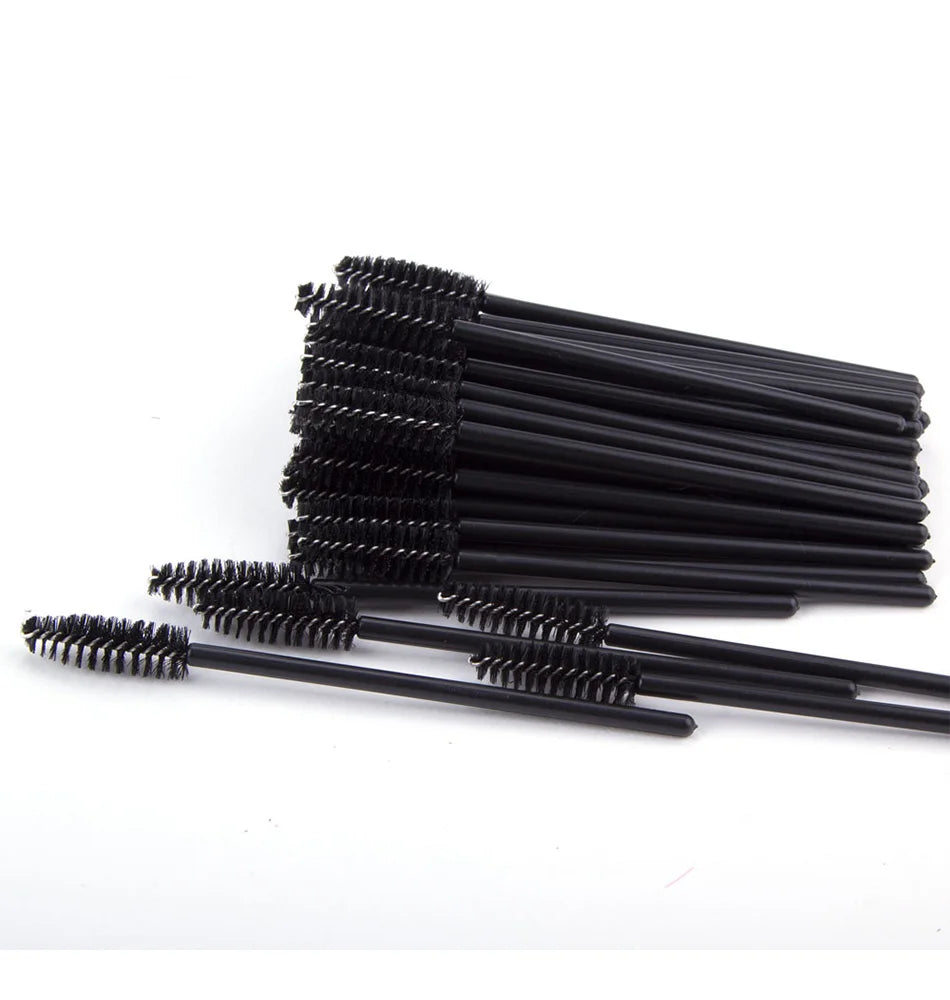 Wimpernverlängerungs-Zubehör-Set – Mikrobürsten & Zauberstäbe