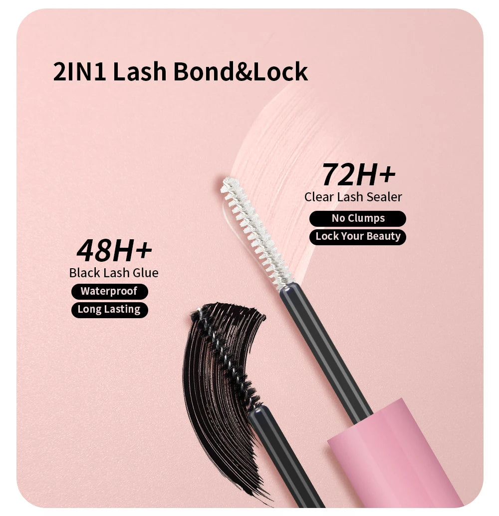 Annafris DIY Lash Extension Kit - 280pcs Cluster + Werkzeuge