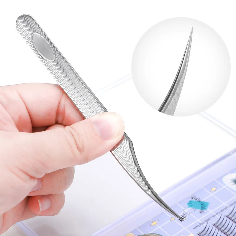 5pcs Lash -Pinzetten -Set - Präzisionswerkzeuge für Erweiterungen