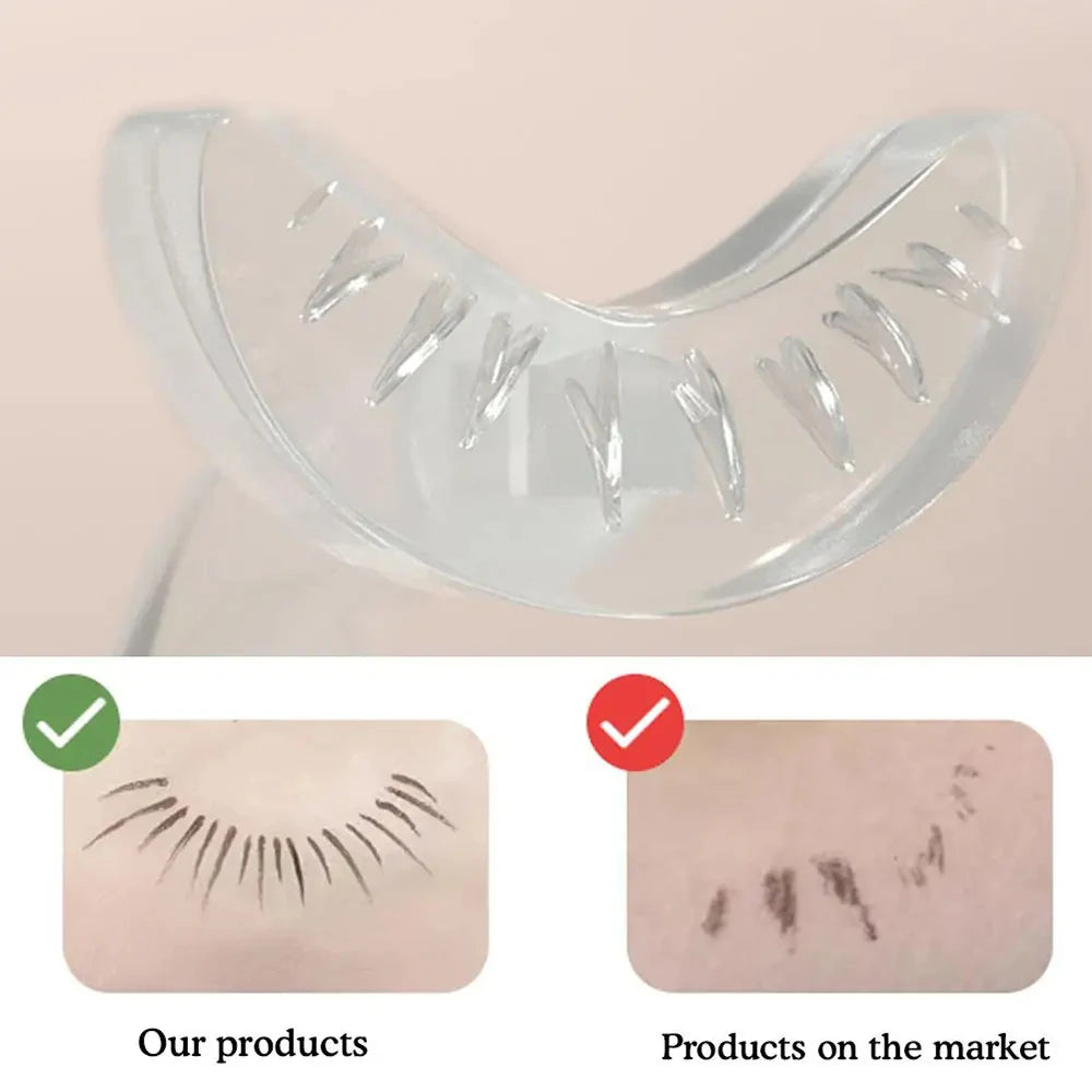 DIY Wimpernversiegelungsset – Untere Wimpernverlängerung & Eyeliner-Werkzeug