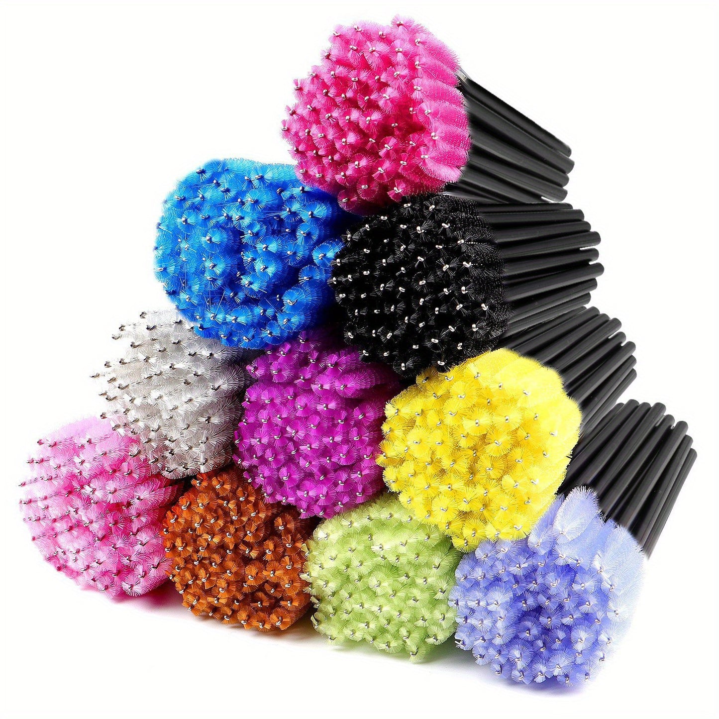25 pcs Wimpernbürstenset - Flexible Mascara -Zauberstäbe