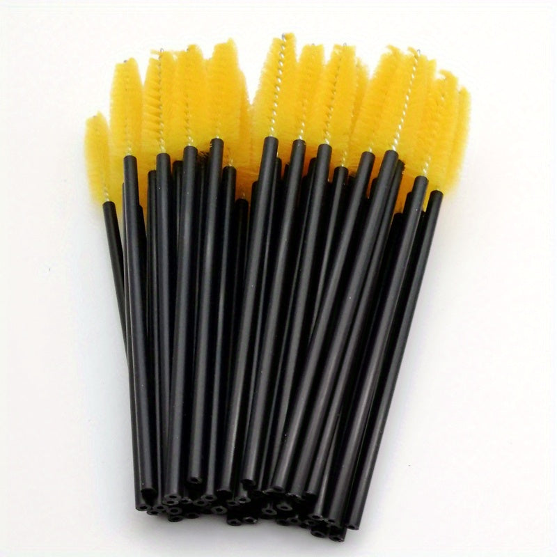 25 pcs Wimpernbürstenset - Flexible Mascara -Zauberstäbe