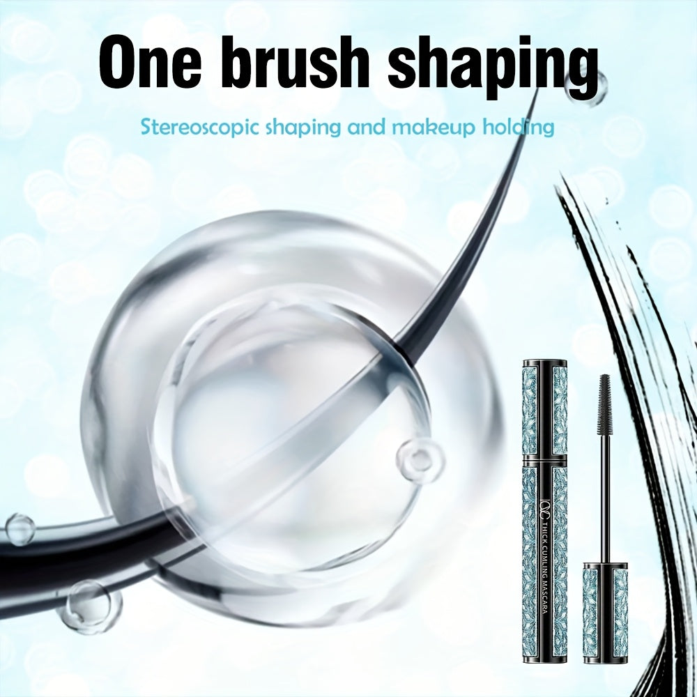 3er-Pack schwarze Mascara – 4D Fiber & Wasserdicht