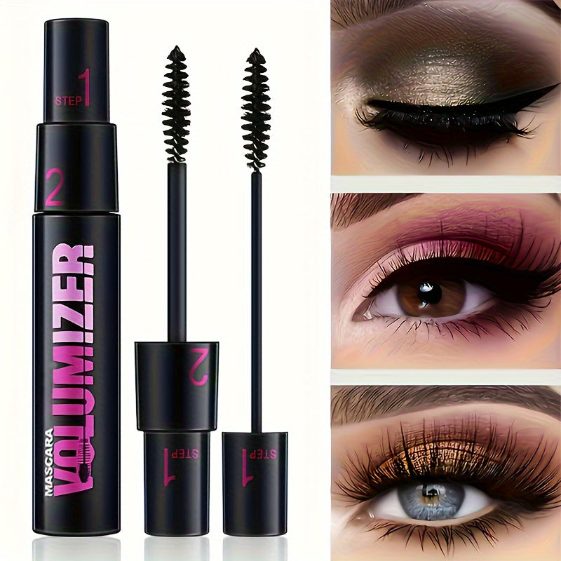 Dual-Head Mascara – Wasserfestes 3D-Volumen & Lang anhaltende