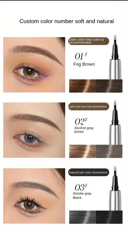Wasserdichtes Dual Gabel Eyebrow Stift-langlebige Definition