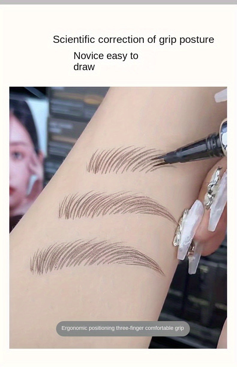 Wasserdichtes Dual Gabel Eyebrow Stift-langlebige Definition