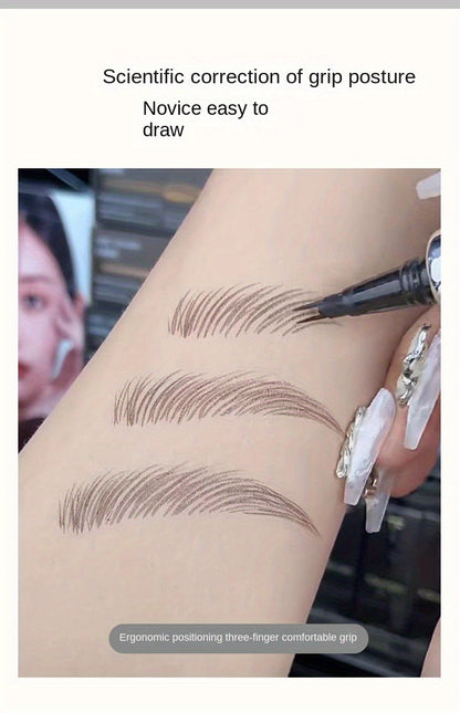 Wasserdichtes Dual Gabel Eyebrow Stift-langlebige Definition