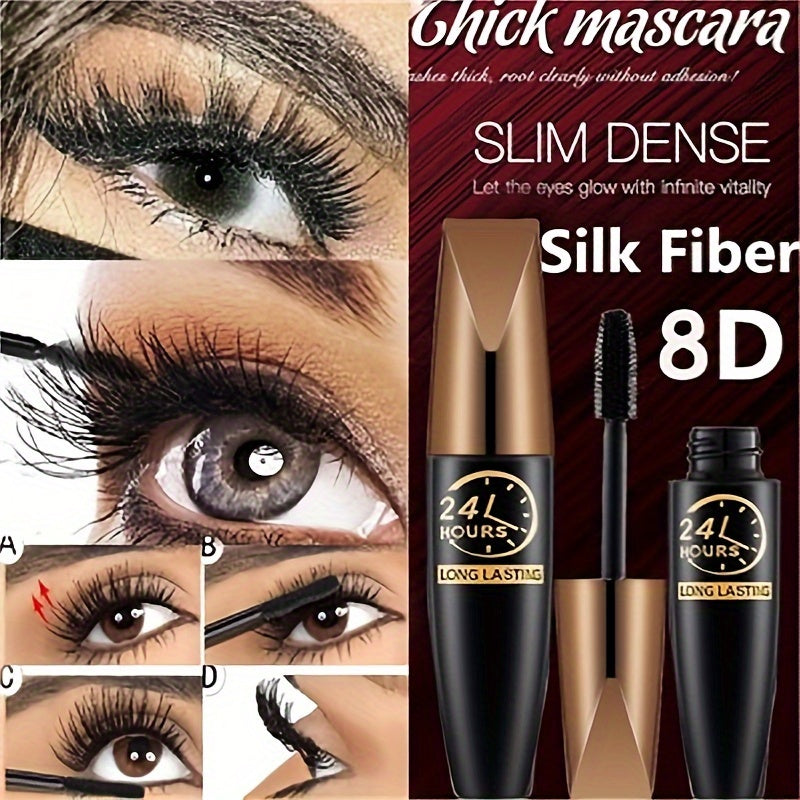 8d Fiber Lash Mascara - 3PCS wasserdichte Set