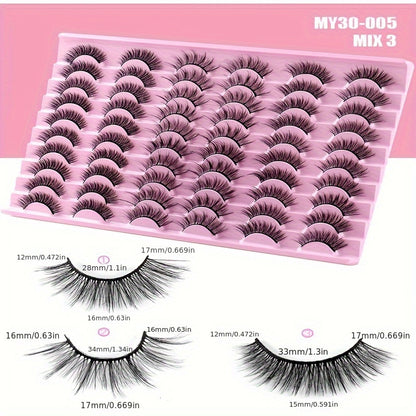 30 Paar Wispy Peitschen