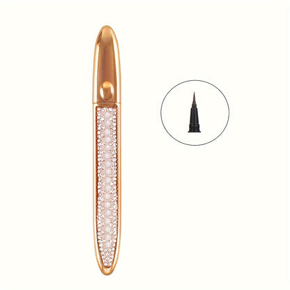 2-in-1 selbstklebender Eyeliner Stift-Luxus goldenes Design