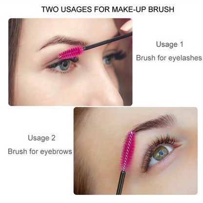 25 pcs Wimpernbürstenset - Flexible Mascara -Zauberstäbe
