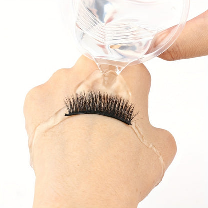 10 Paare selbstklebende Wimpern-Multi-Stil flauschiger Faux-Nerz