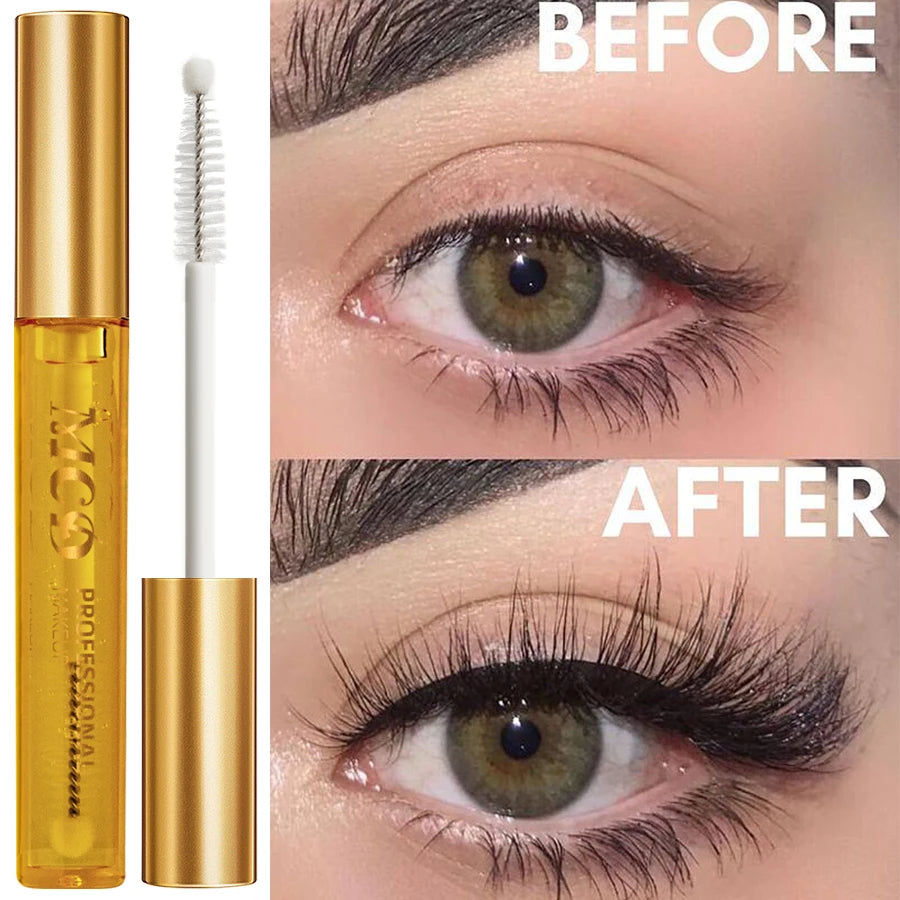 Pflegende Wimpern & Augenbrauenserum – Natürliches volleres Wachstum