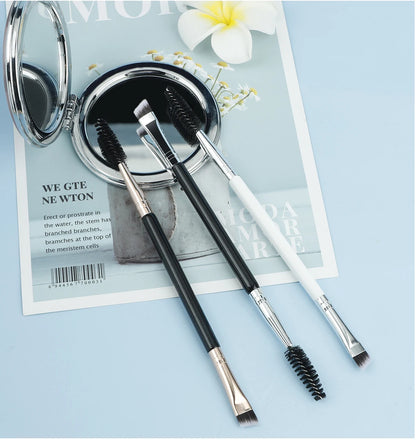 Augenbrauenpinsel mit zwei Enden & Wimpernkamm – 2-in-1-Tool