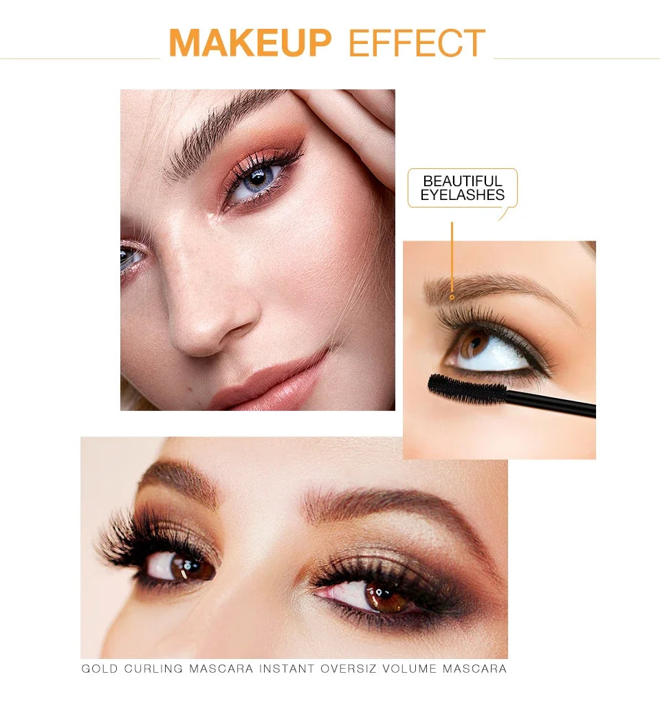 3D Mascara - Schwarz mit Golddesign verlängern