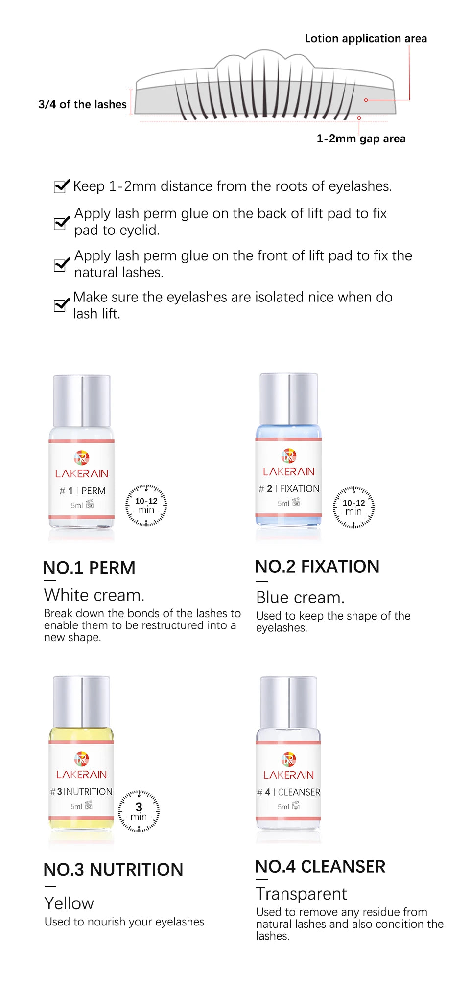 Lash Lift Kit – Langanhaltender Schwung & Dauerwellen-Set