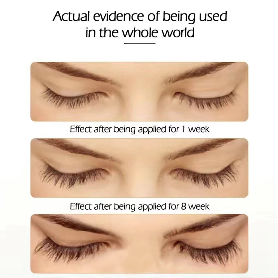 Pflegende Wimpern & Augenbrauenserum – Natürliches volleres Wachstum