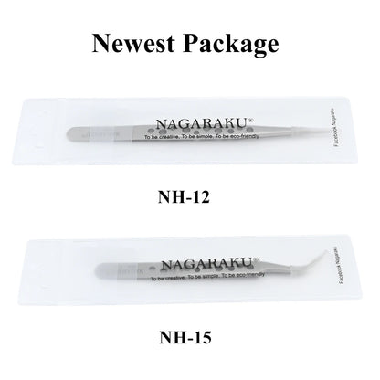 NAGARAKU Wimpern & Pinzetten-Set – 2 Paar + Werkzeug