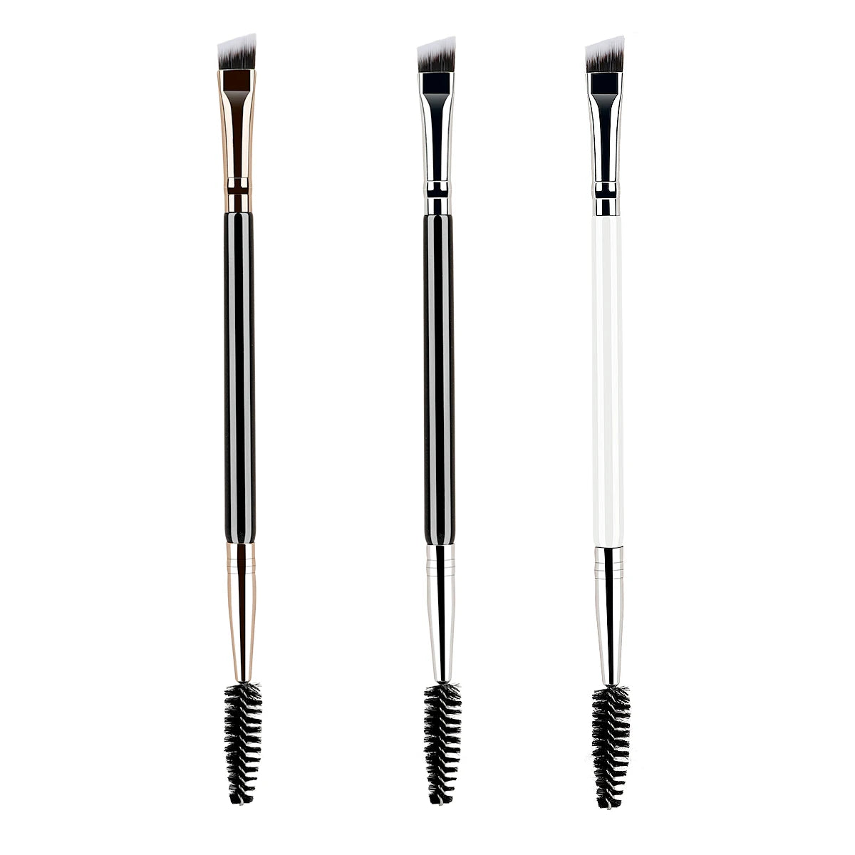 Augenbrauenpinsel mit zwei Enden & Wimpernkamm – 2-in-1-Tool