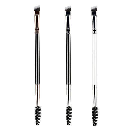 Augenbrauenpinsel mit zwei Enden & Wimpernkamm – 2-in-1-Tool
