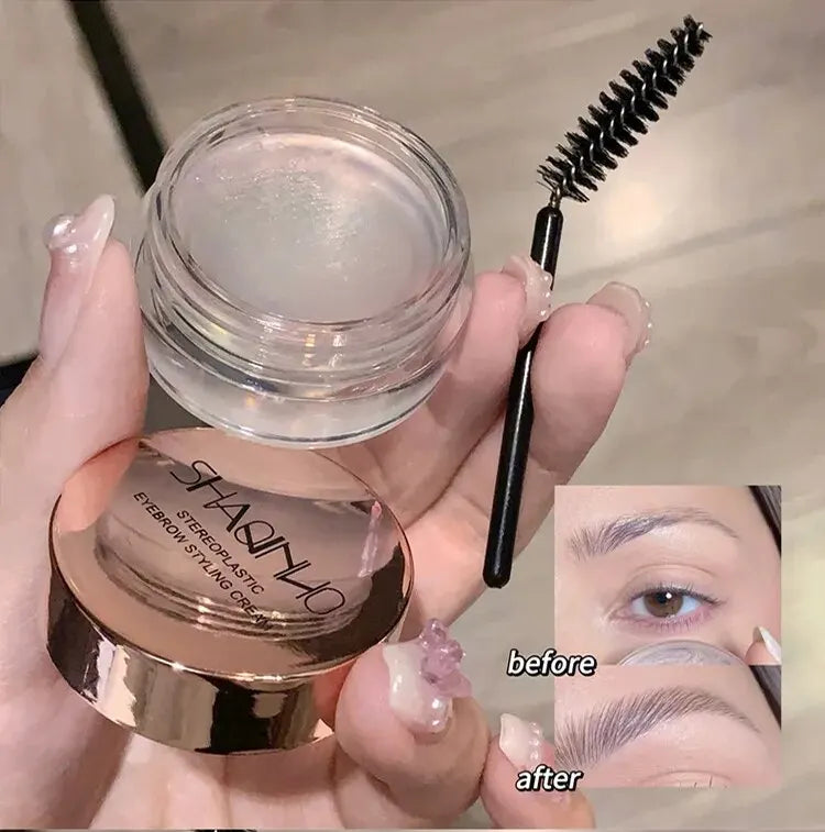 3D -Augenbrauenformierungsseife - Naturstilgel