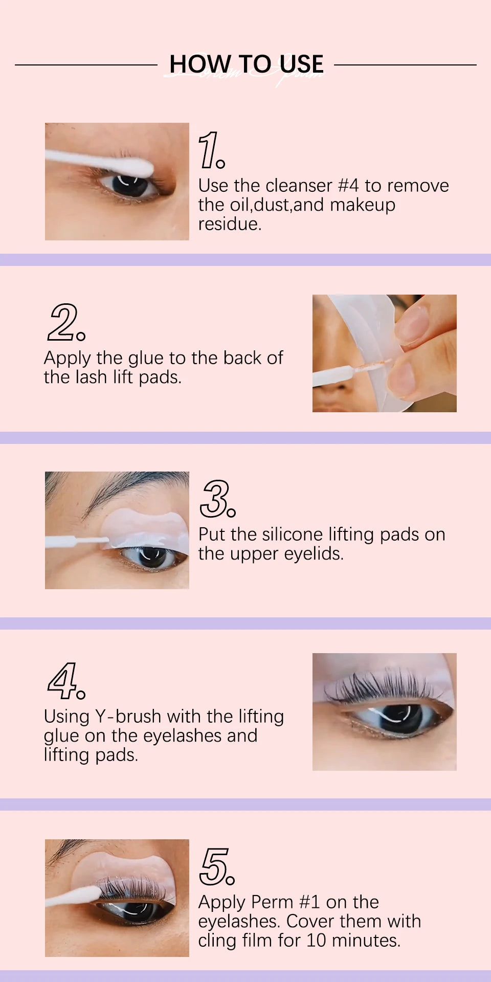 Lash Lift Kit – Langanhaltender Schwung & Dauerwellen-Set